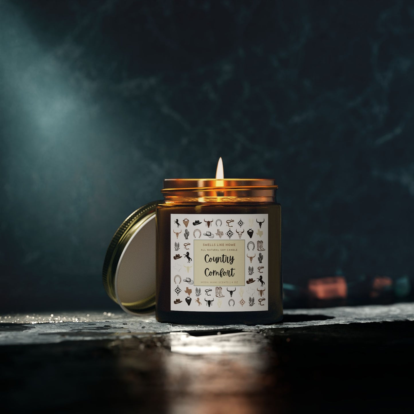 country comfort candle (4oz, 9oz)