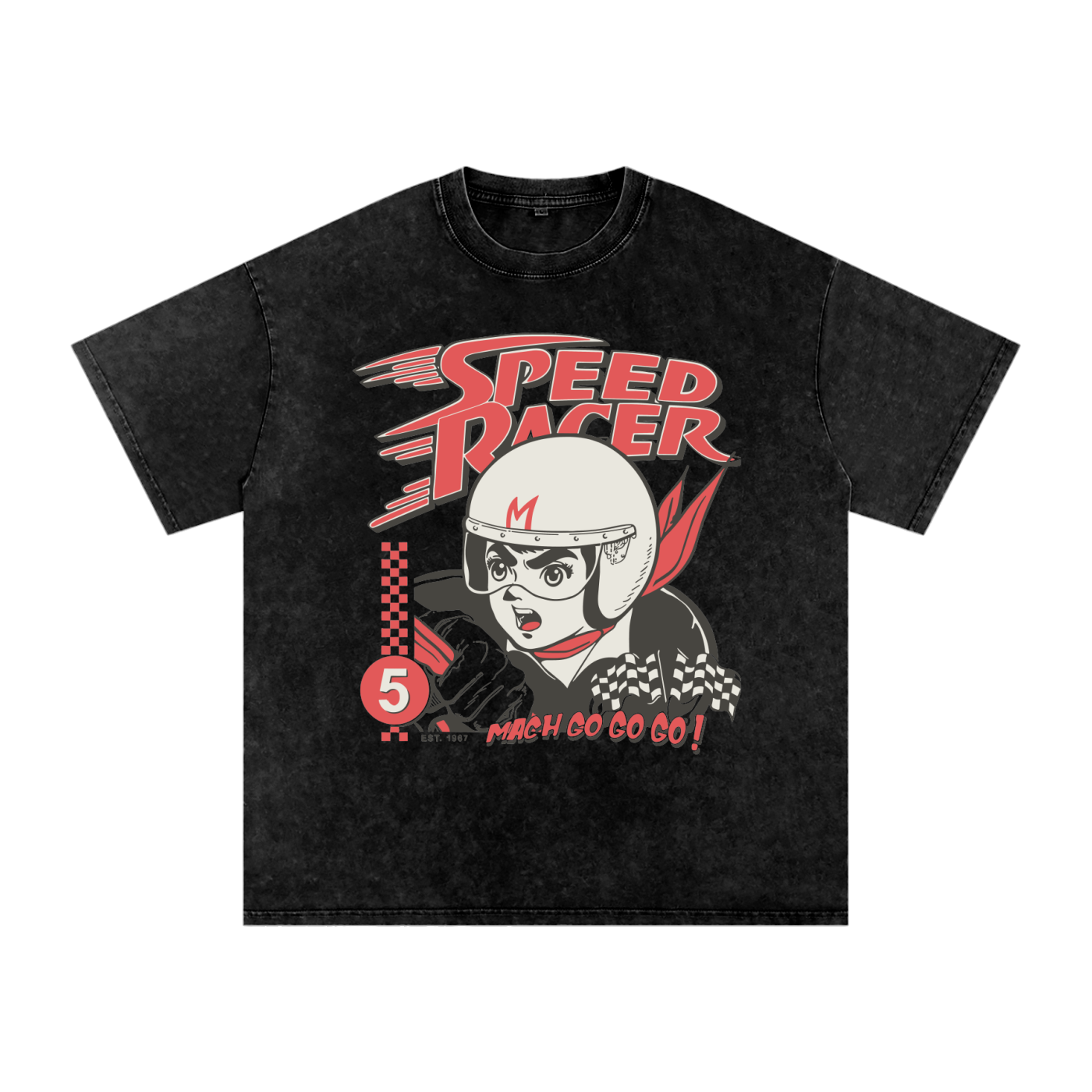 speed racer oversized tee