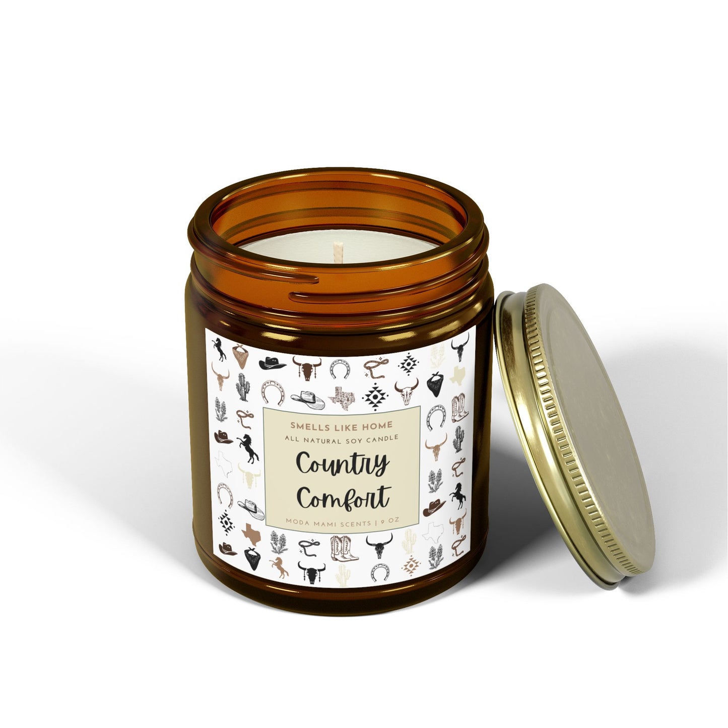 country comfort candle (4oz, 9oz)