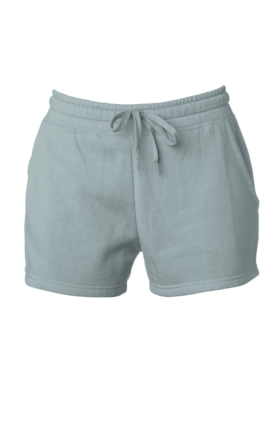 womens color wash shorts