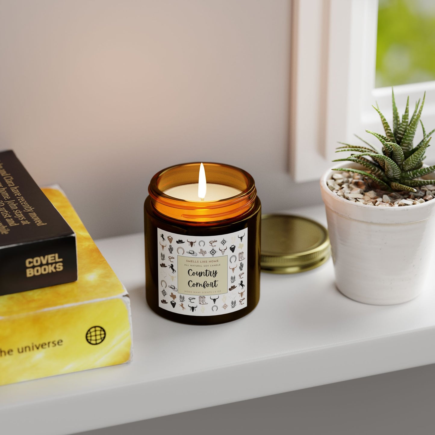 country comfort candle (4oz, 9oz)