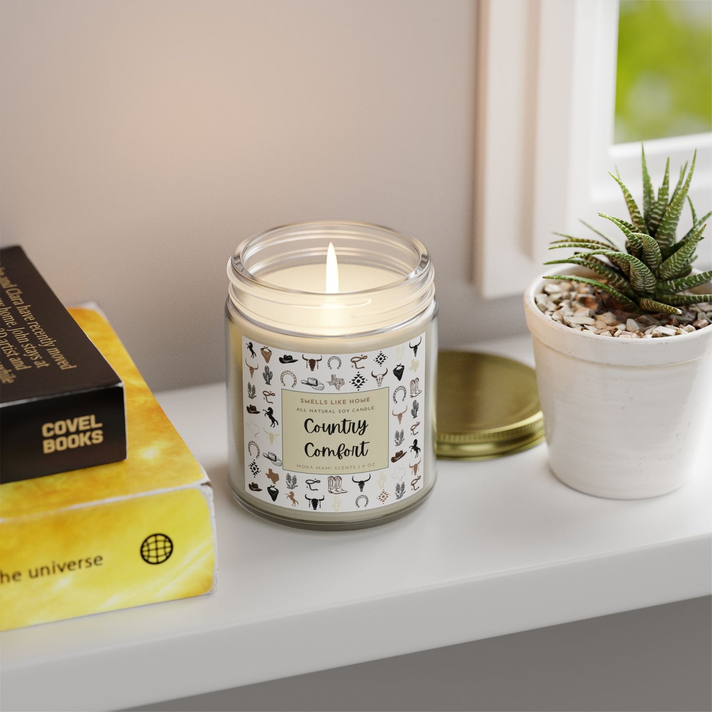 country comfort candle (4oz, 9oz)