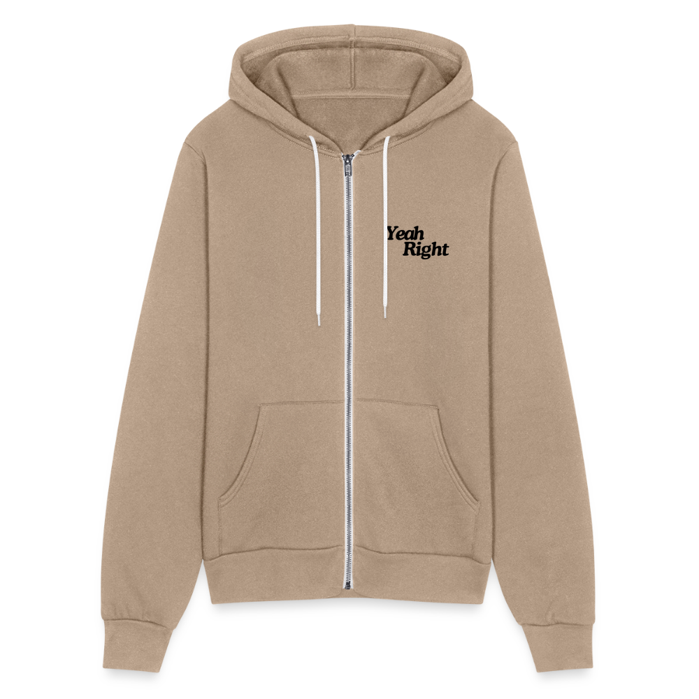 YEAH RIGHT ZIP HOODIE-1066501283-P2345A1009S6