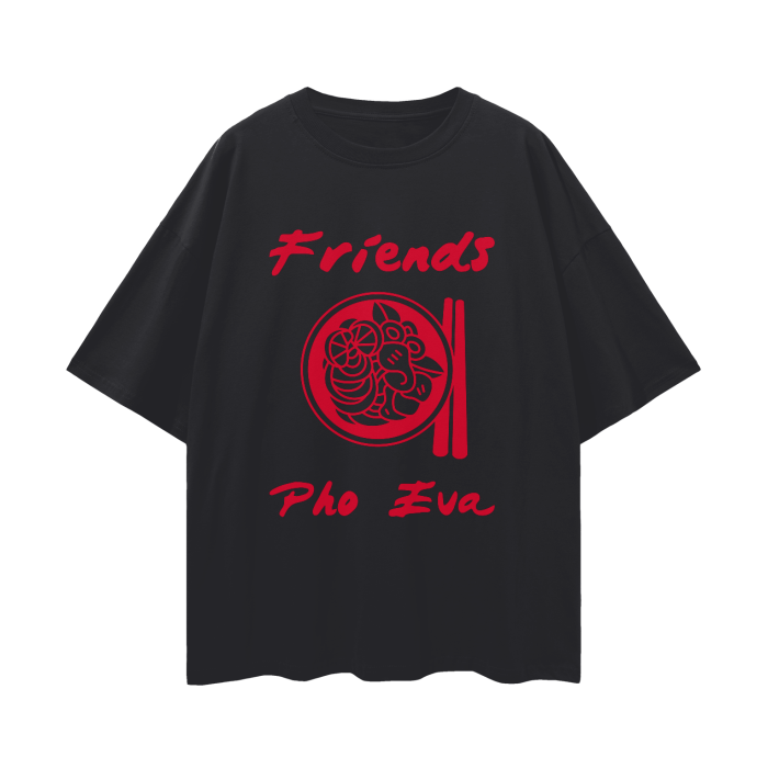 friends pho eva oversized t-shirt