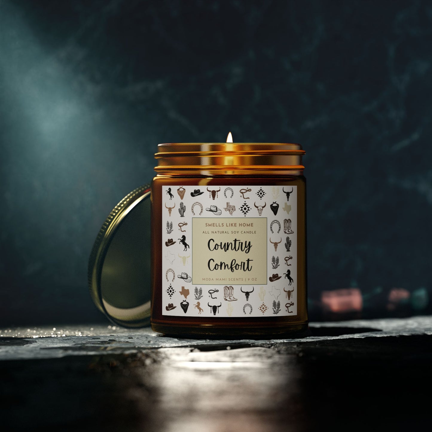 country comfort candle (4oz, 9oz)