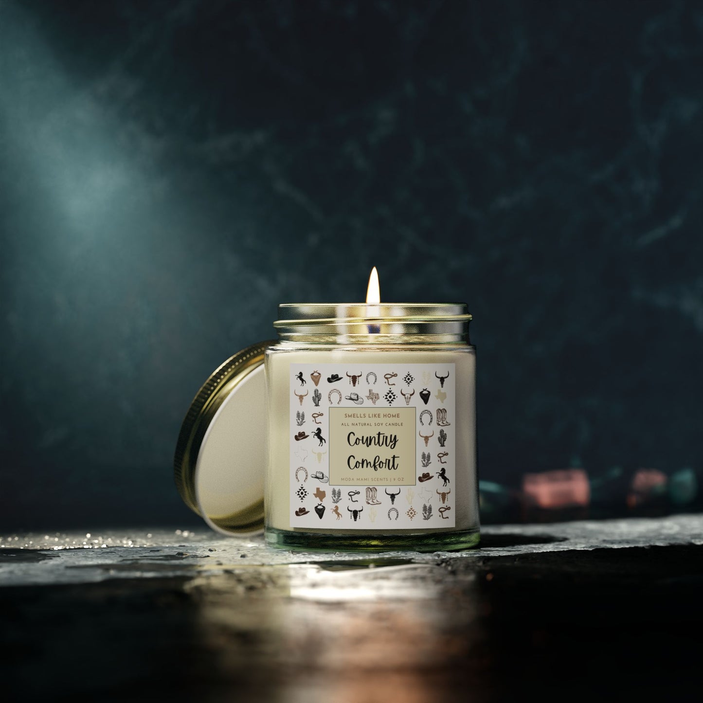 country comfort candle (4oz, 9oz)