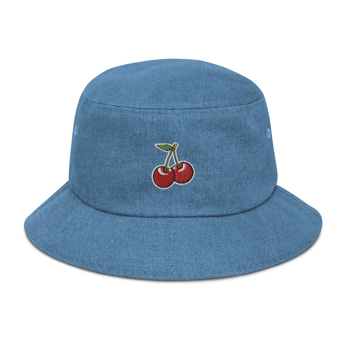 CHERRIES DENIM BUCKET HAT-66870AD2C7107_Light-Denim