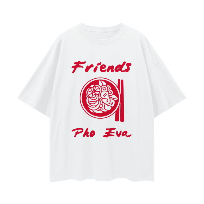 friends pho eva oversized t-shirt