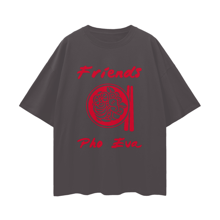 friends pho eva oversized t-shirt