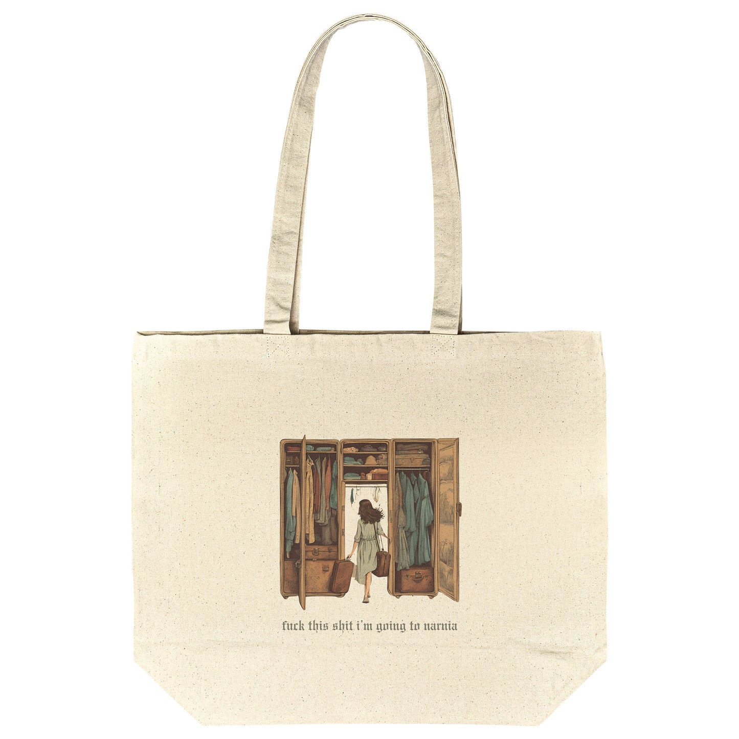 going to narnia book bag