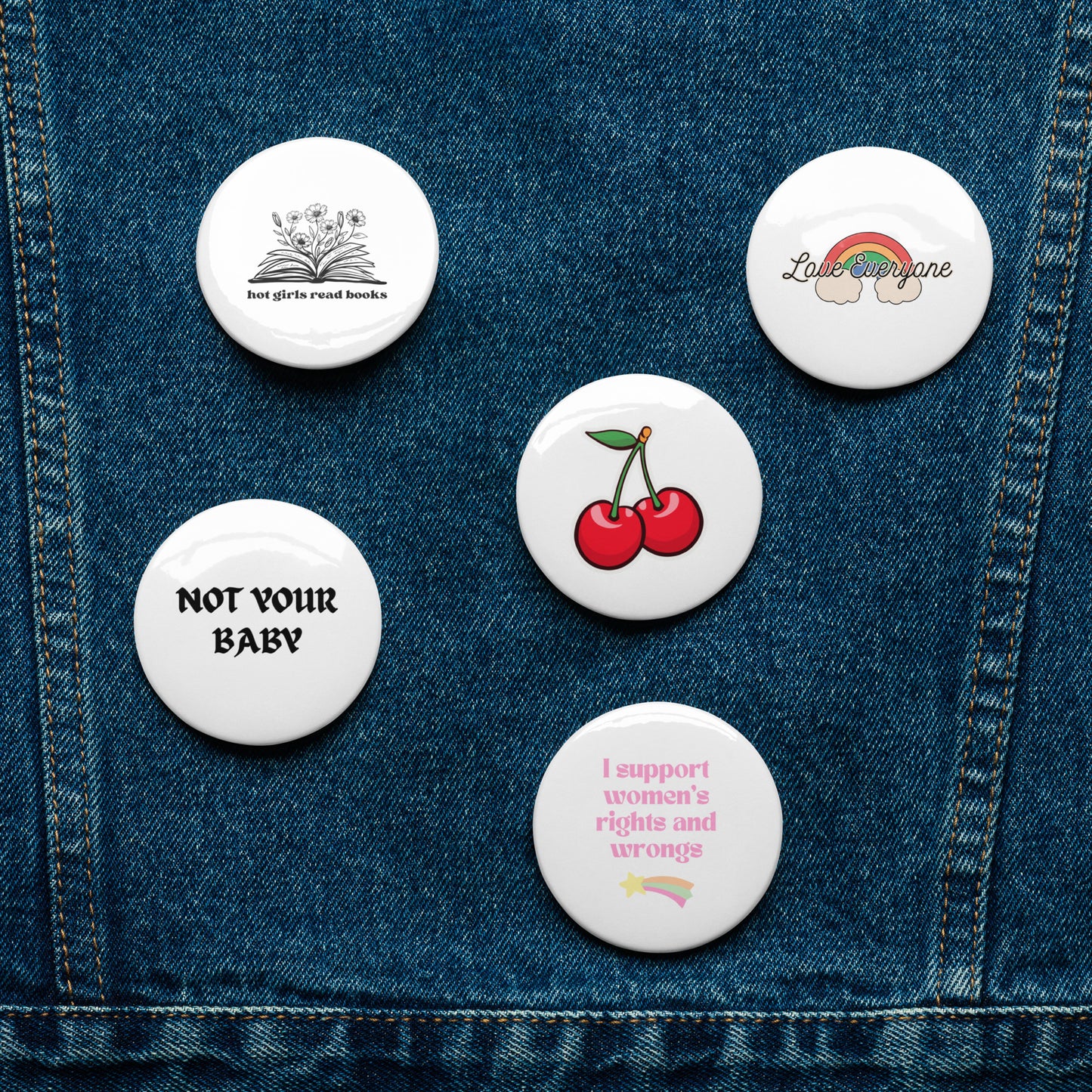 moda mami pins (set of 5)