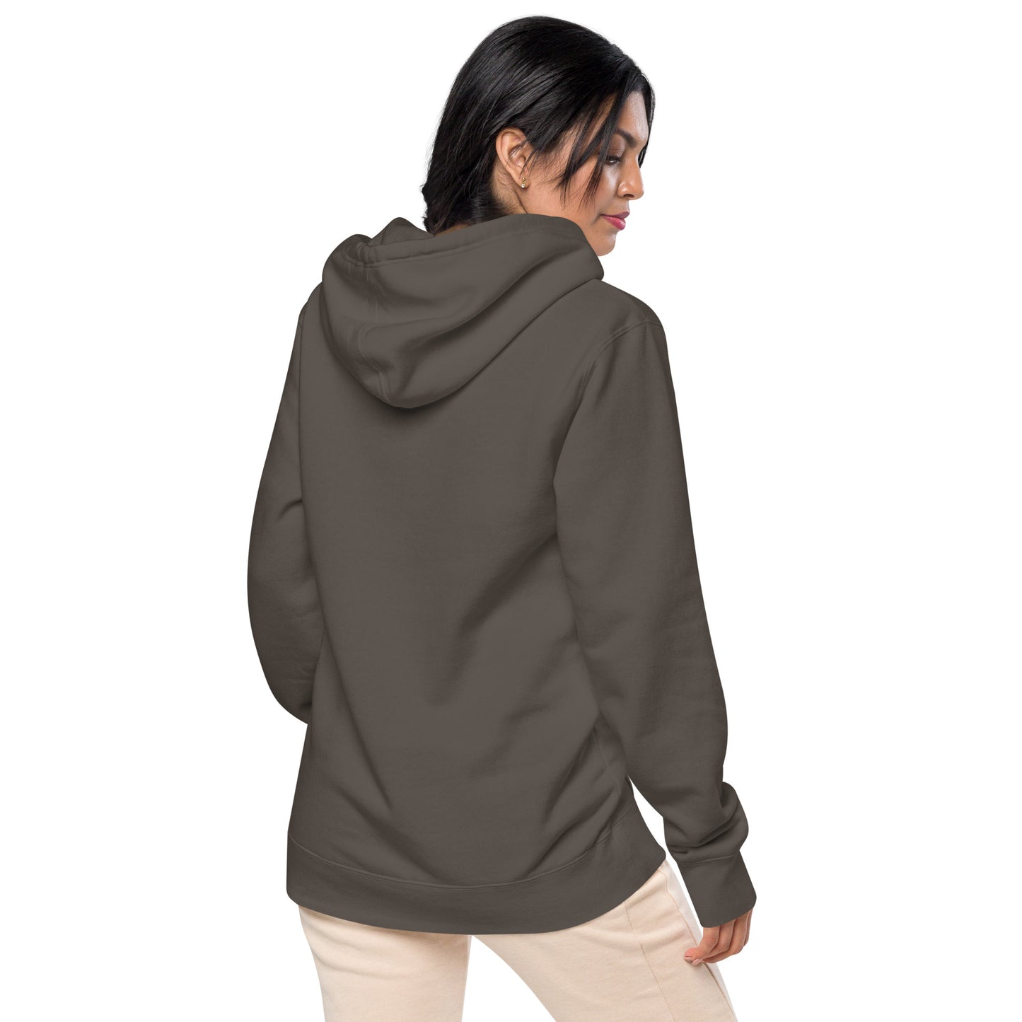 sea shells pigment-dyed hoodie