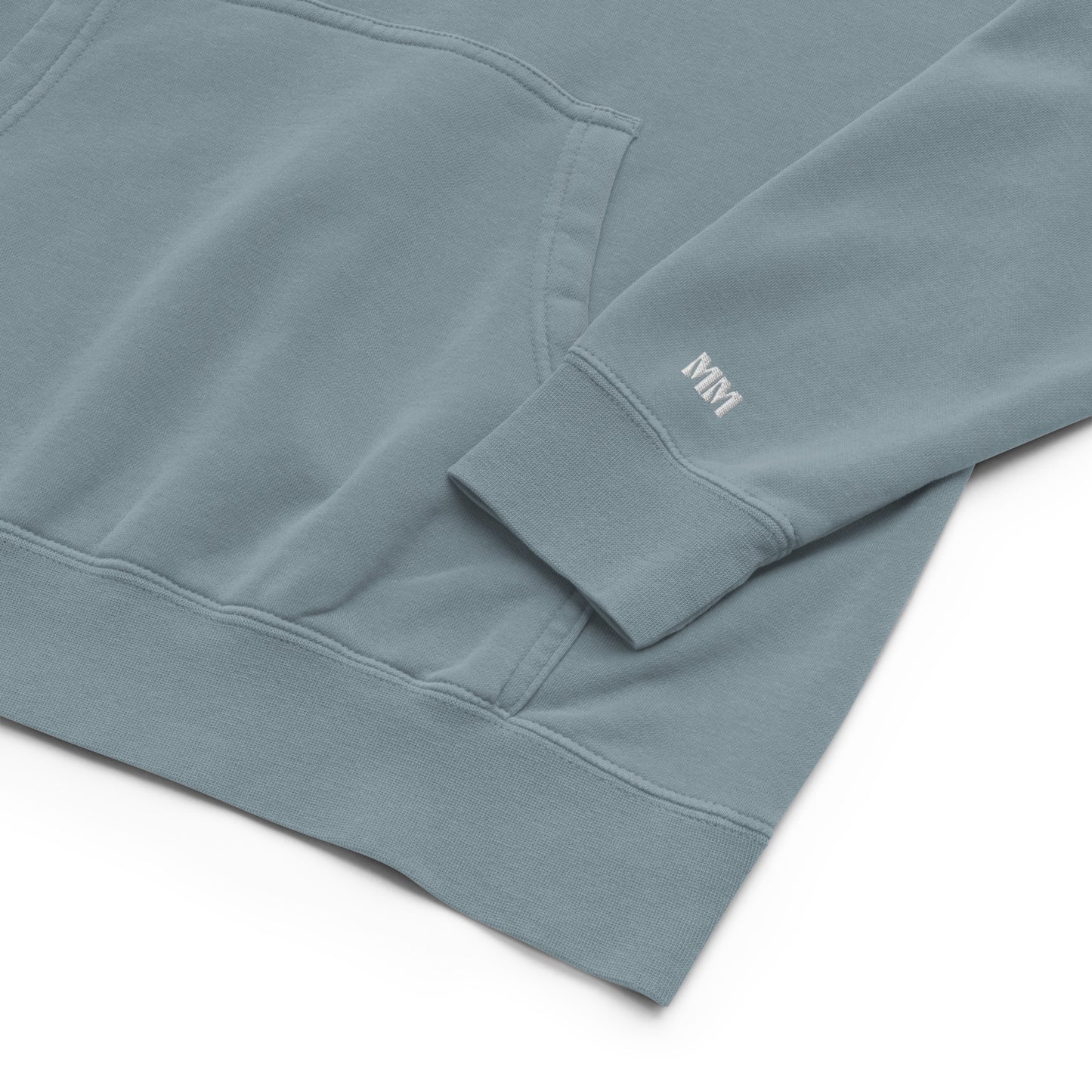 sea shells pigment-dyed hoodie