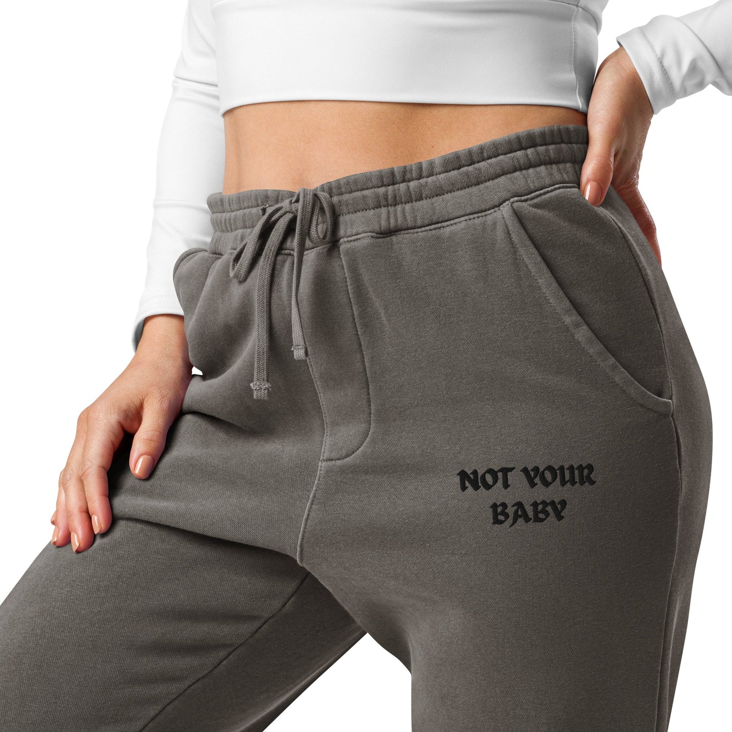 NOT YOUR BABY EMBROIDERED SWEATPANTS-668A0BCA13CA9_Pigment-Light-Blue-2XL