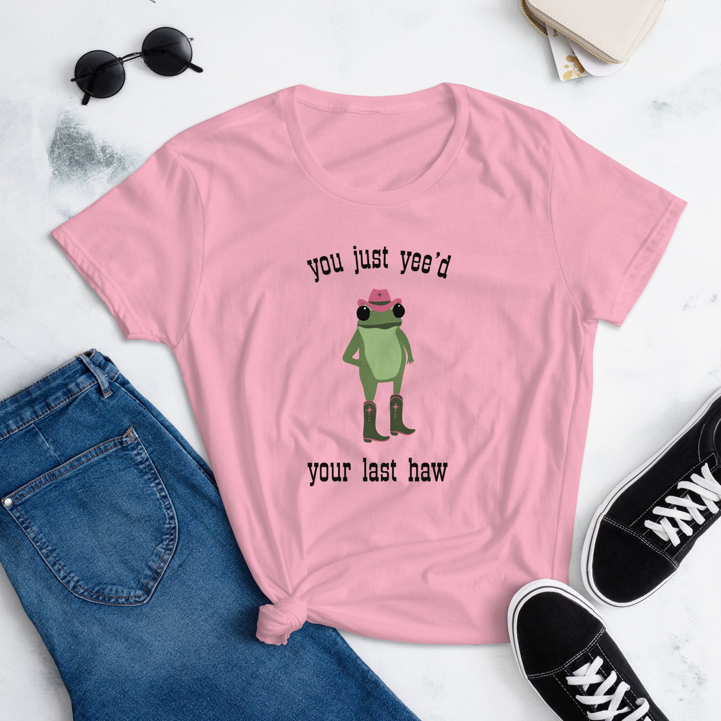 you just yee'd your last haw tee (frog)