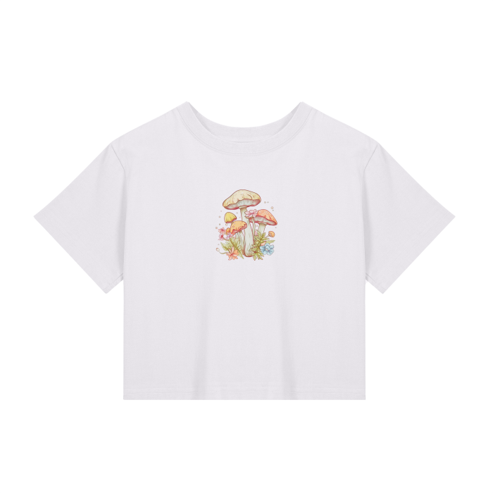 mushroom baby tee