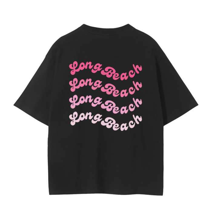 long beach wavy oversized t-shirt