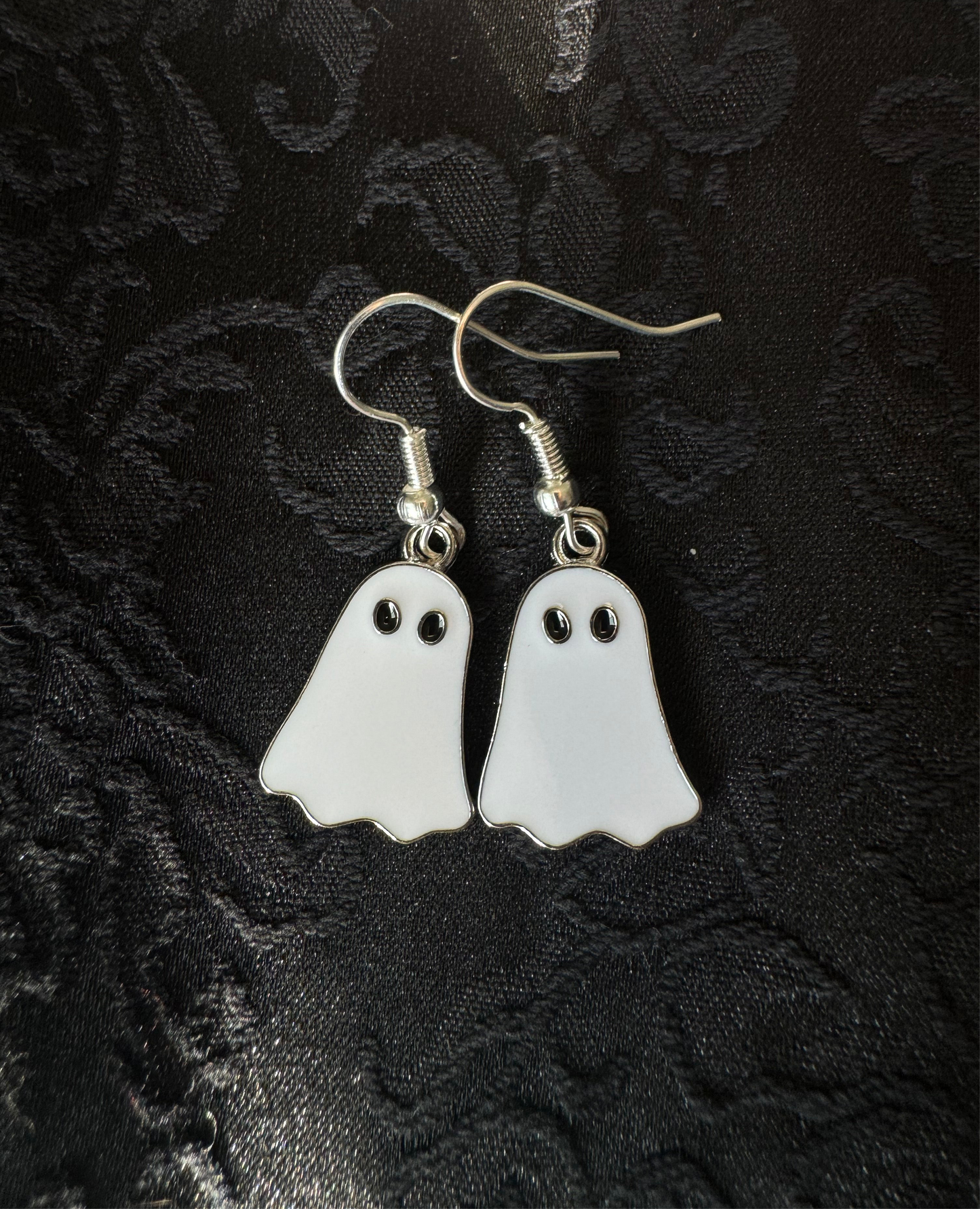 ghost drop earrings