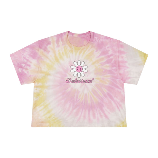 delusional tie dye crop top