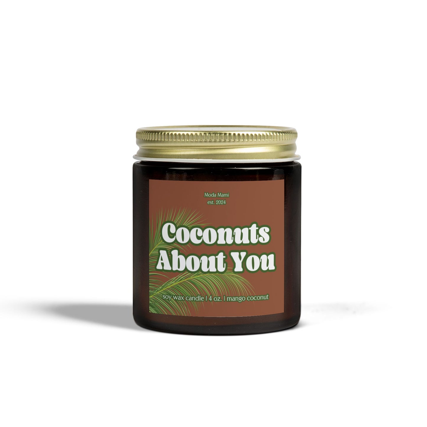 coconuts about you scented candle (4oz.)