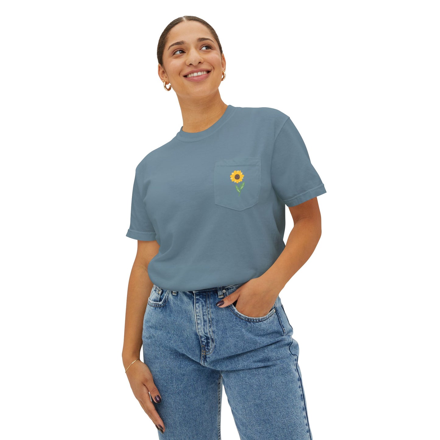 sunflower pocket tee