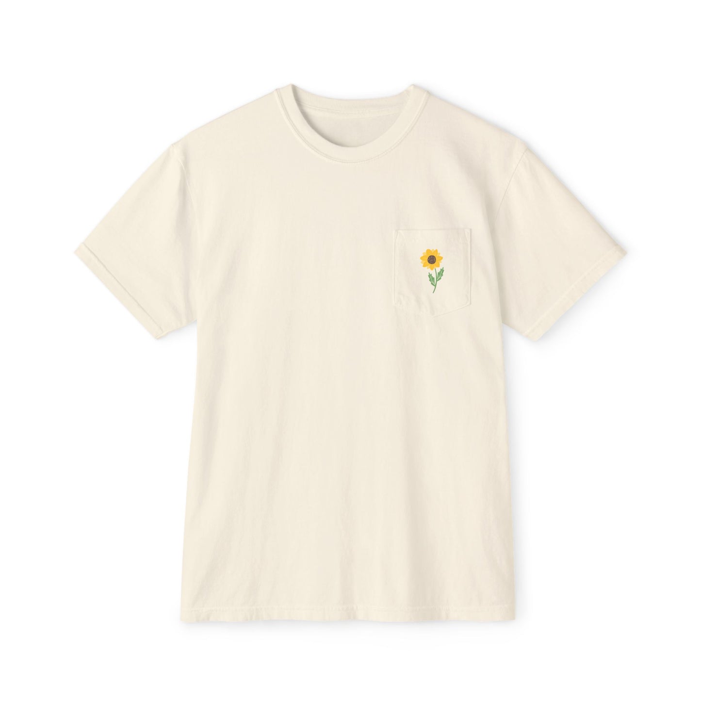 sunflower pocket tee