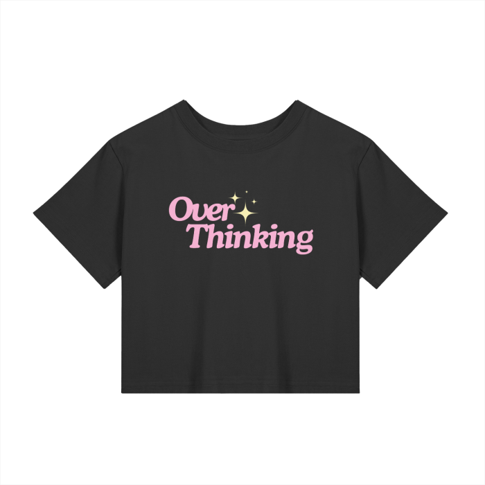 over thinking baby tee