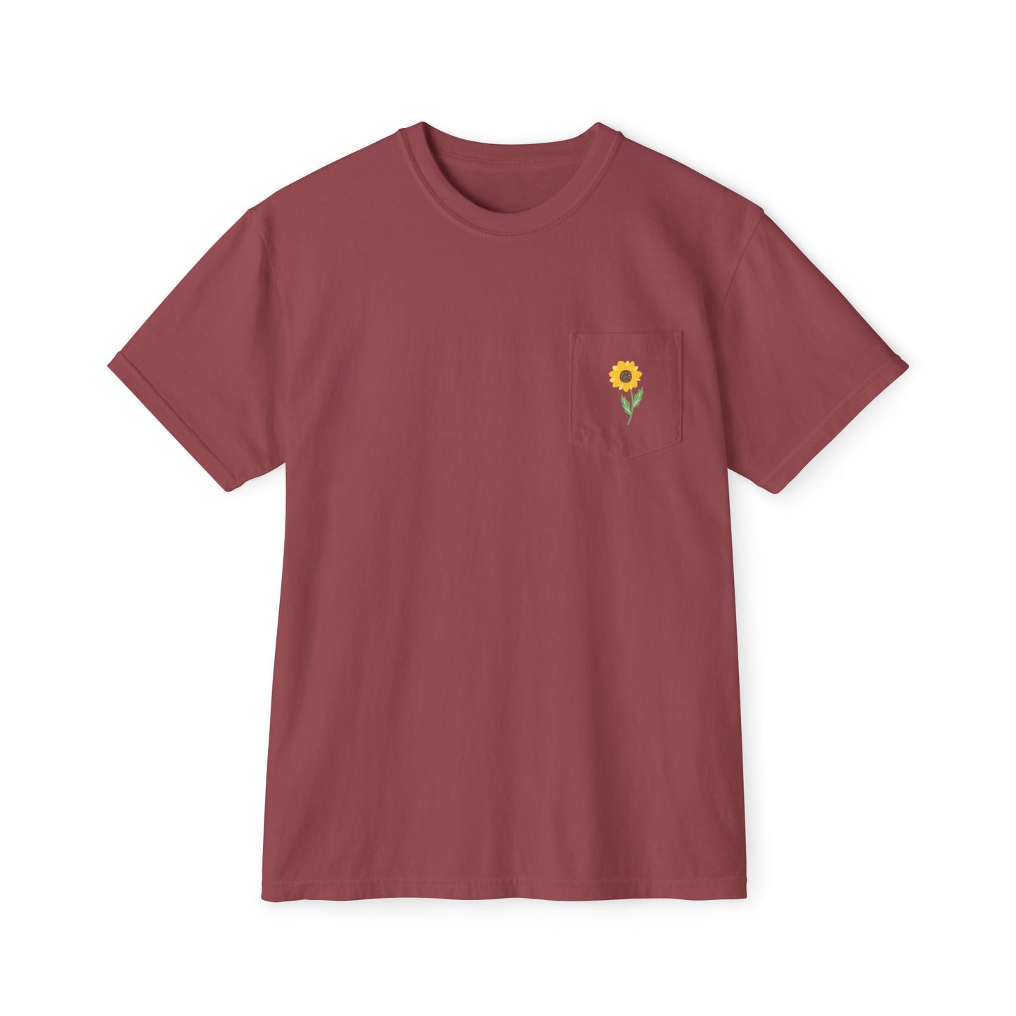 sunflower pocket tee