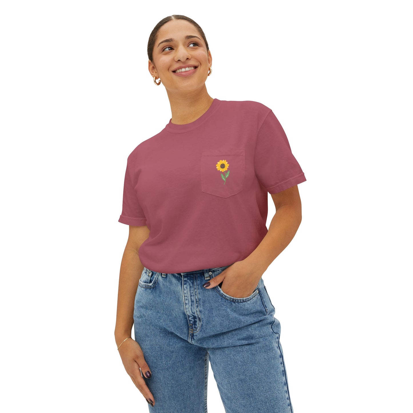 sunflower pocket tee