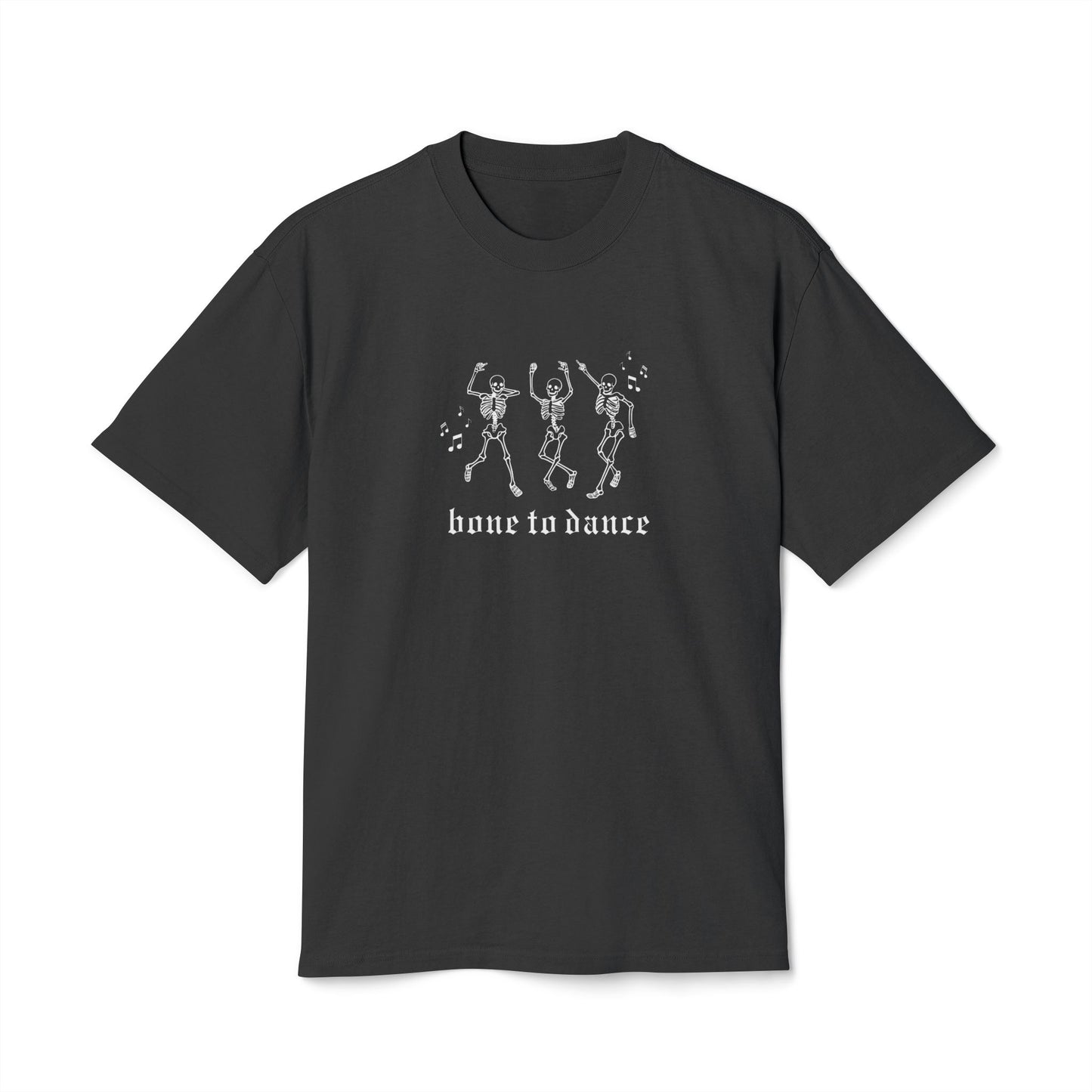 bone to dance heavy faded t-shirt (unisex)