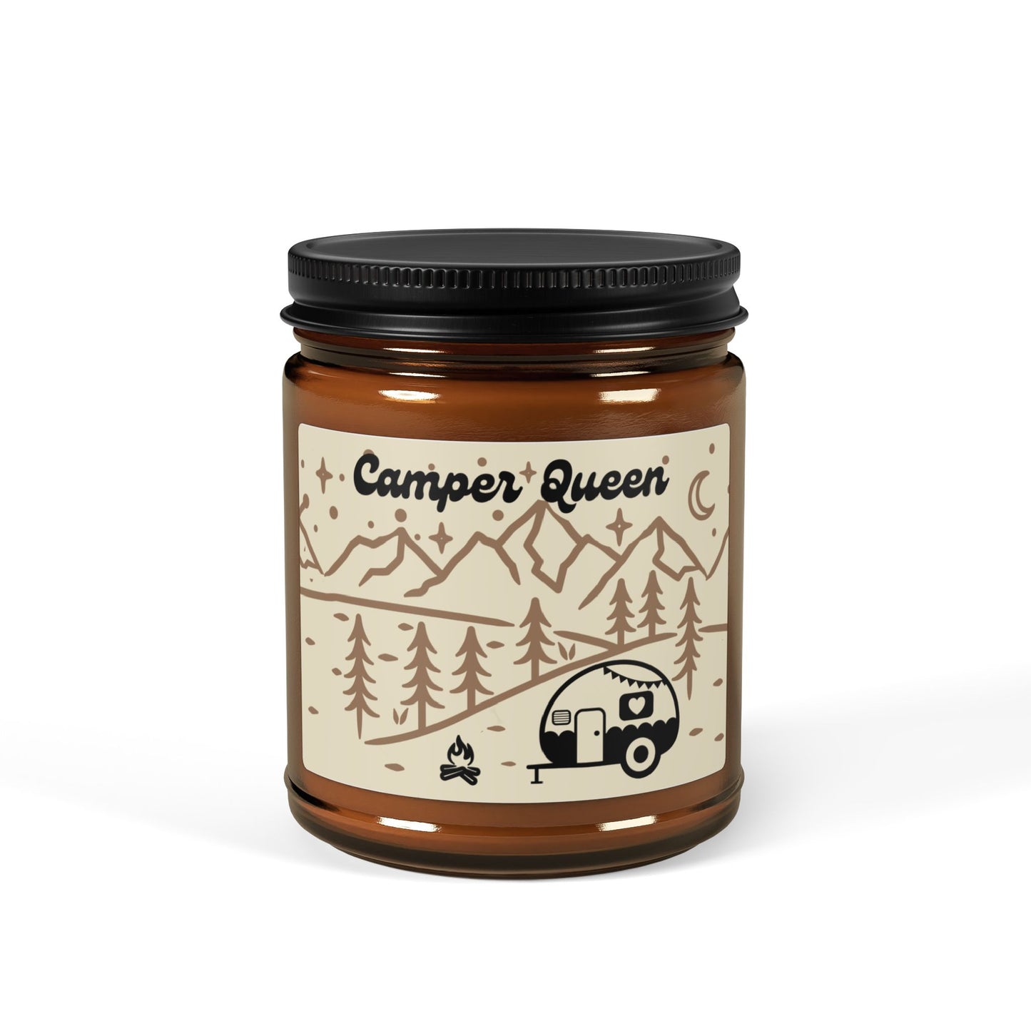 camper queen candle