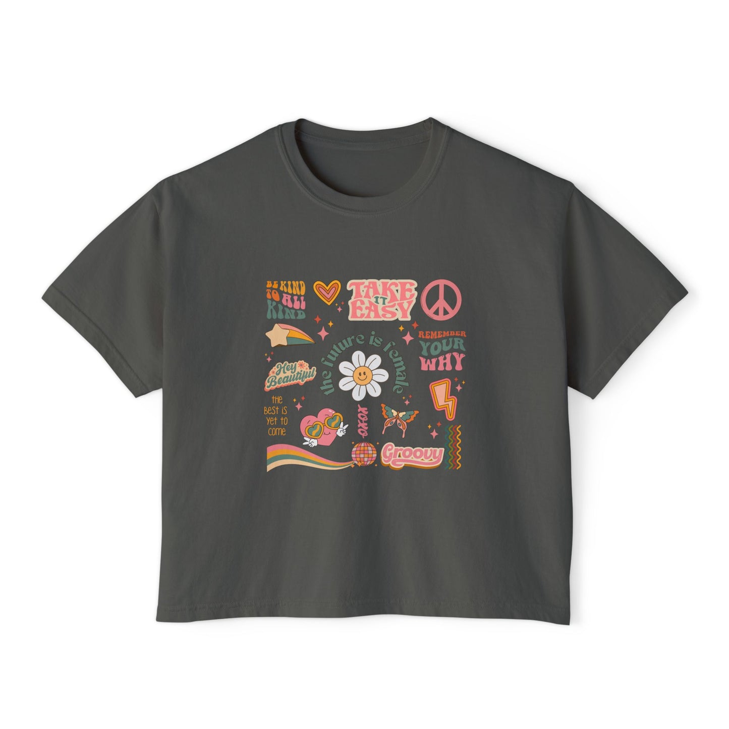 Groovy Boxy Tee