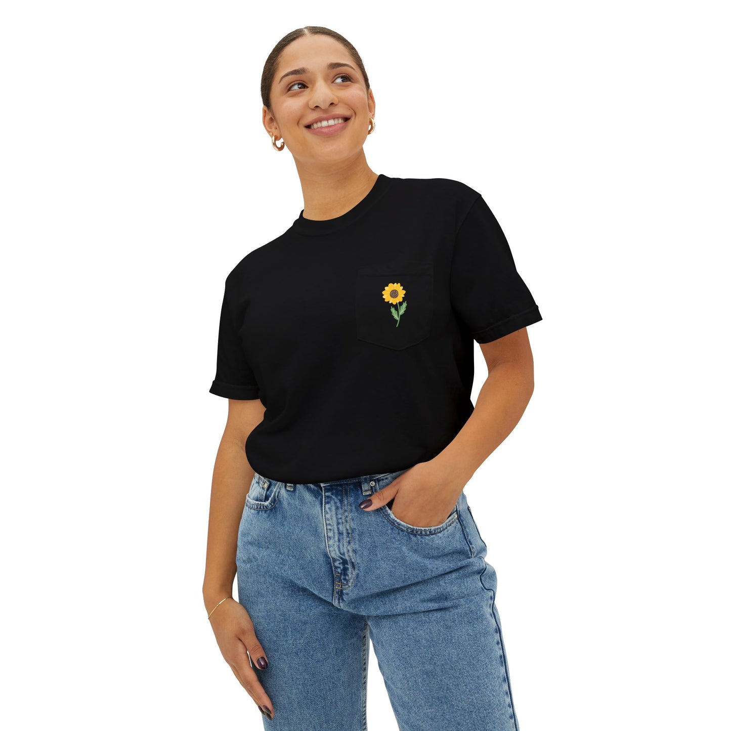 sunflower pocket tee