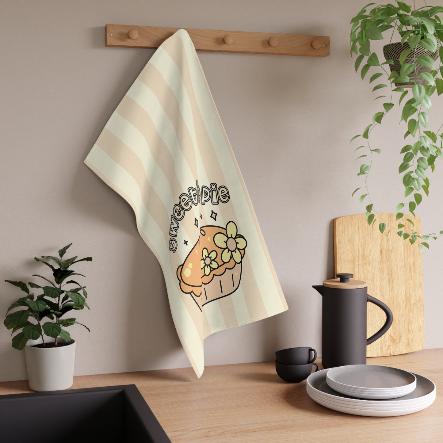 sweetie pie tea towel