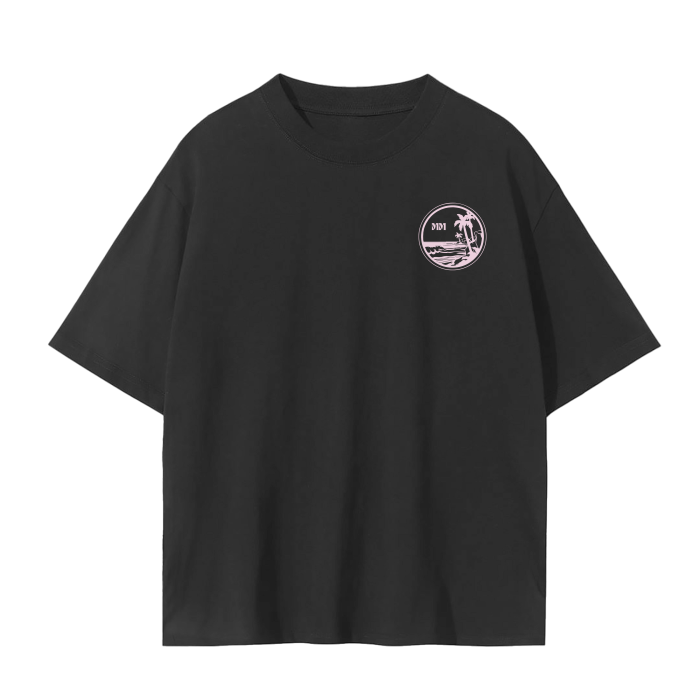 venice beach wavy oversized t-shirt