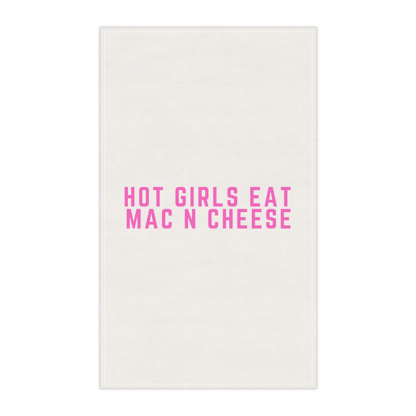 mac n cheese kitchen towel