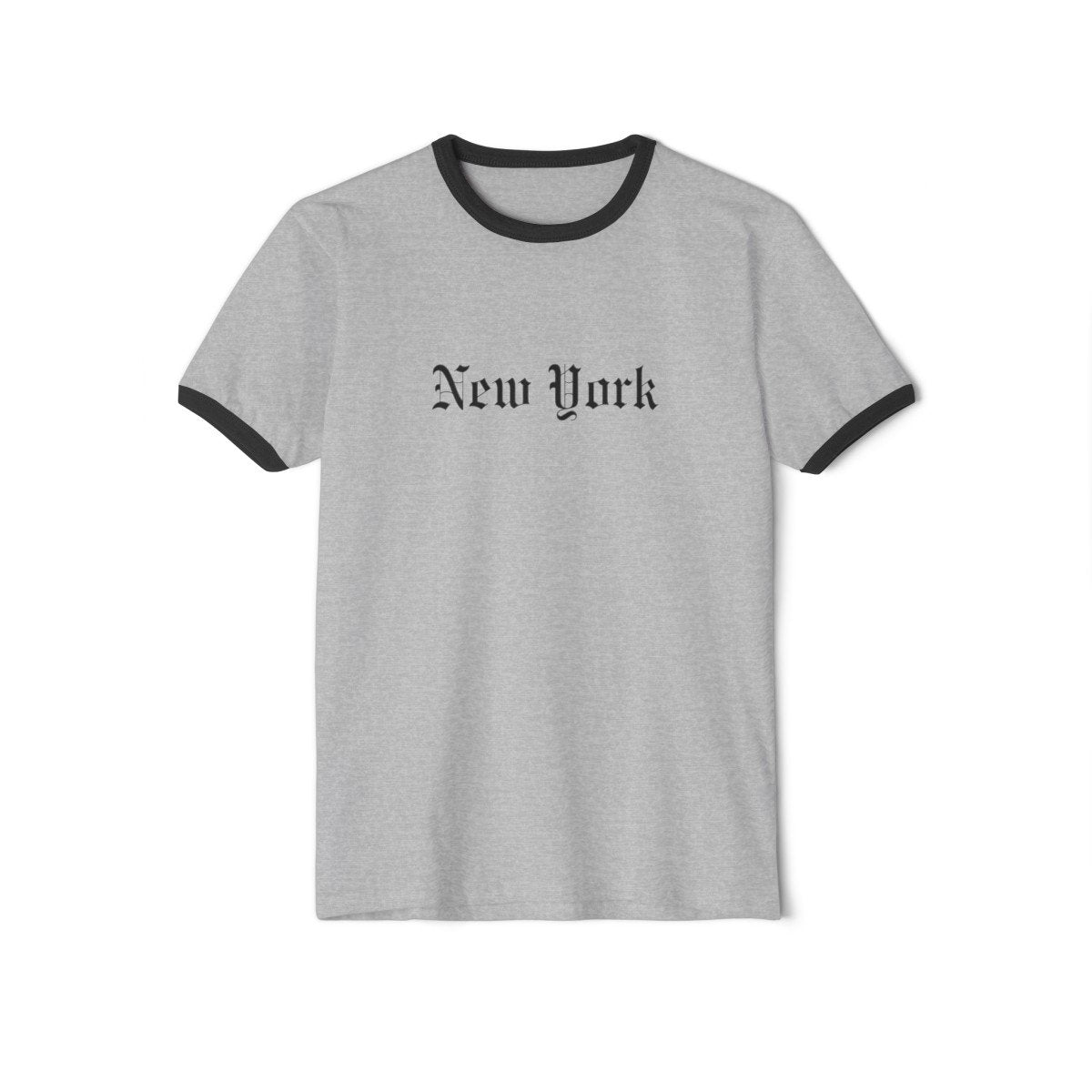 NEW YORK / LOCALS ONLY COTTON RINGER TEE-10679608042253181260