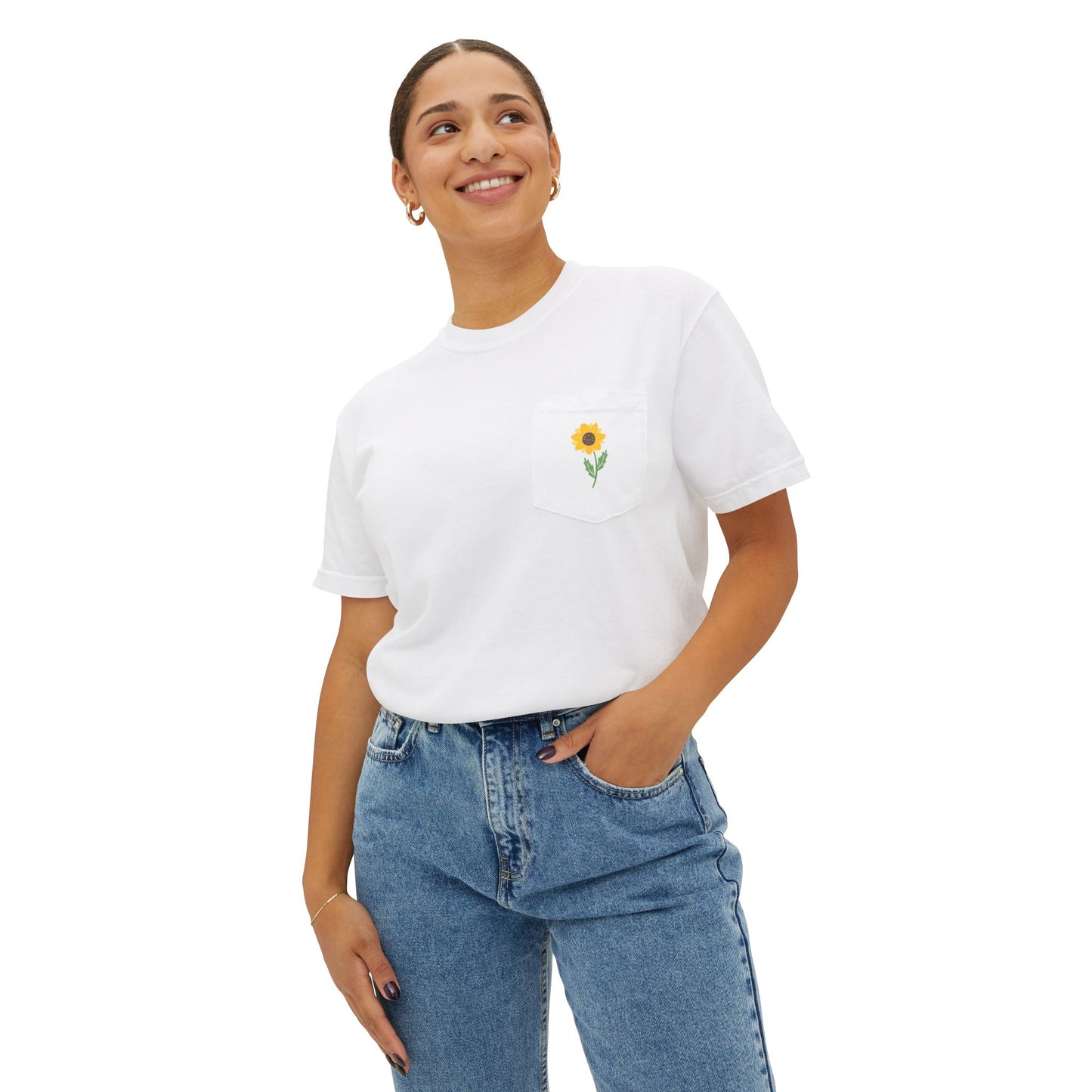 sunflower pocket tee