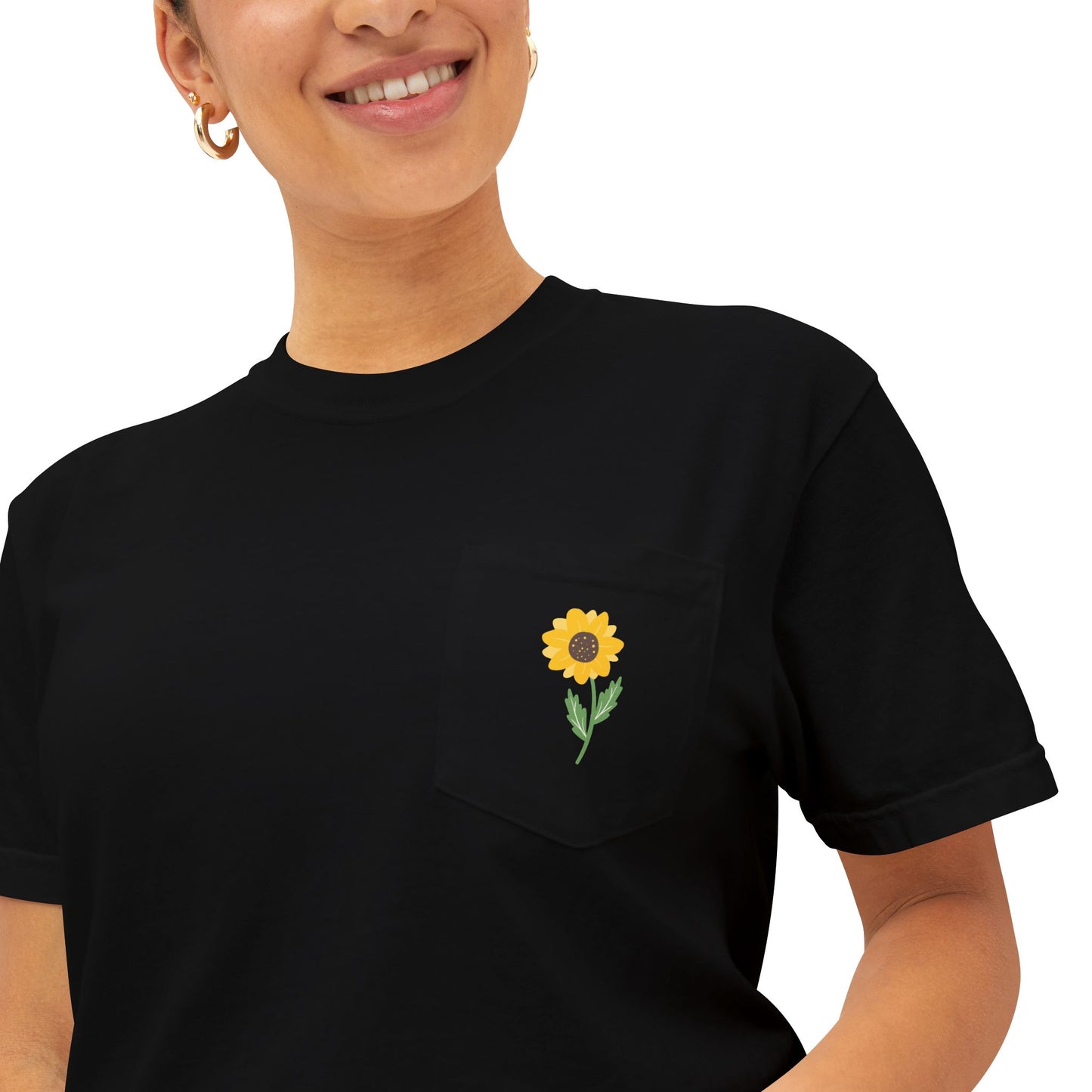 sunflower pocket tee