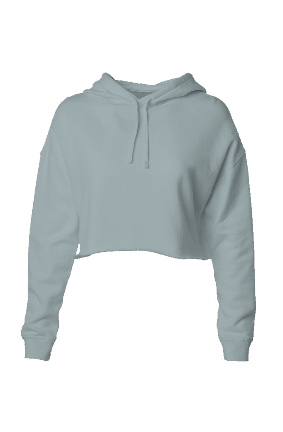 women's color wash lightweight crop hoodie