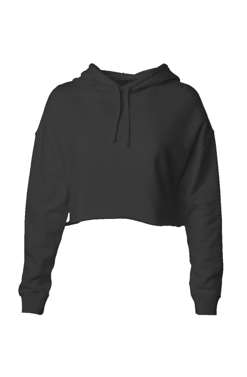 women's color wash lightweight crop hoodie