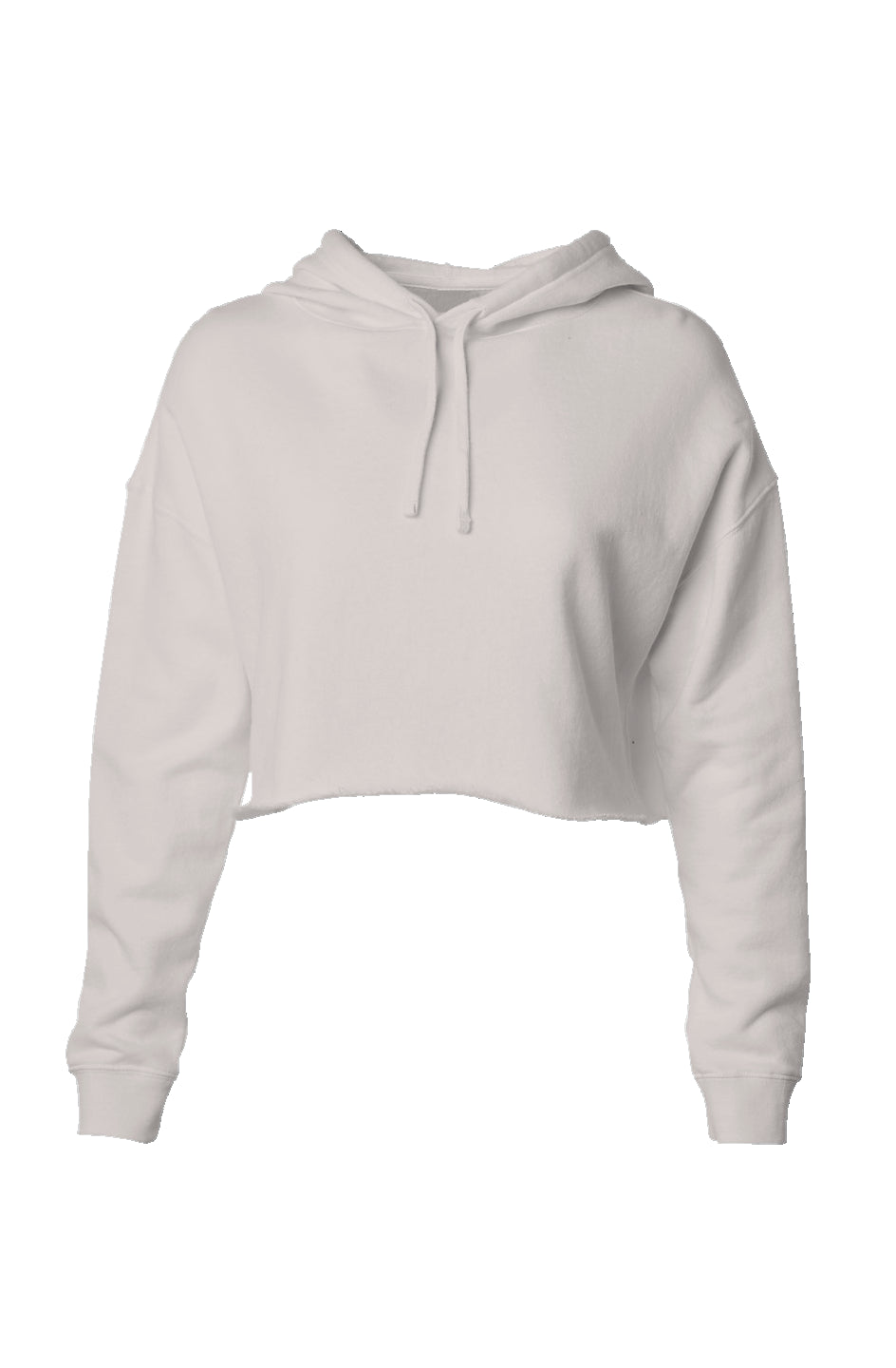 women's color wash lightweight crop hoodie