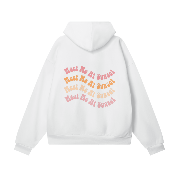 meet me at sunset oversized hoodie