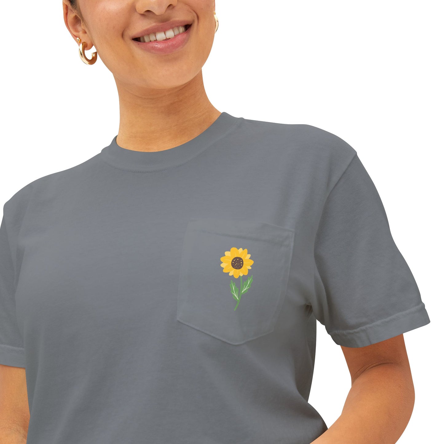 sunflower pocket tee