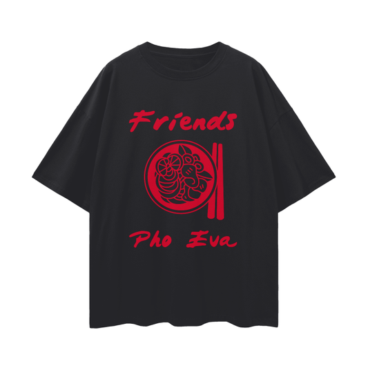 friends pho eva oversized t-shirt