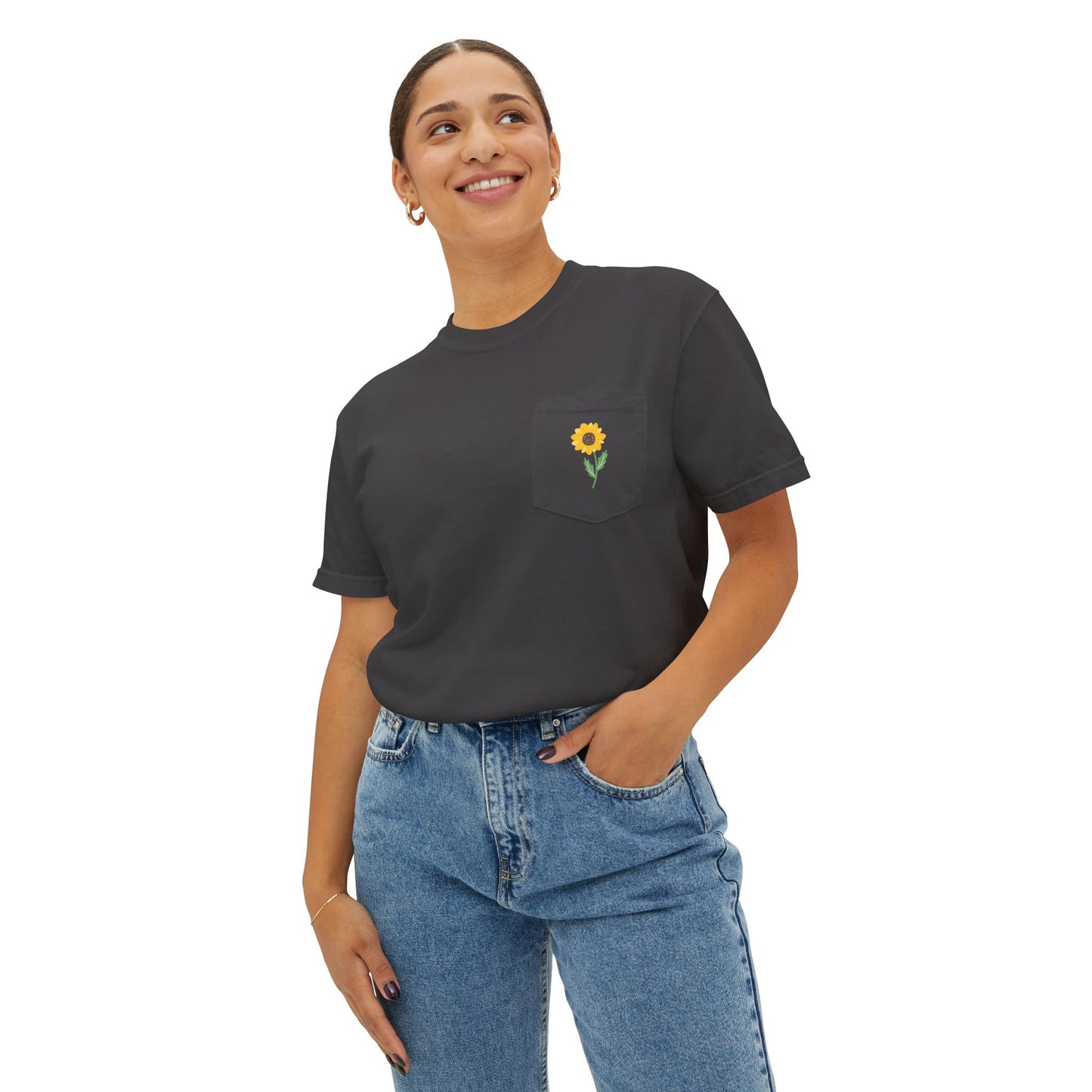 sunflower pocket tee