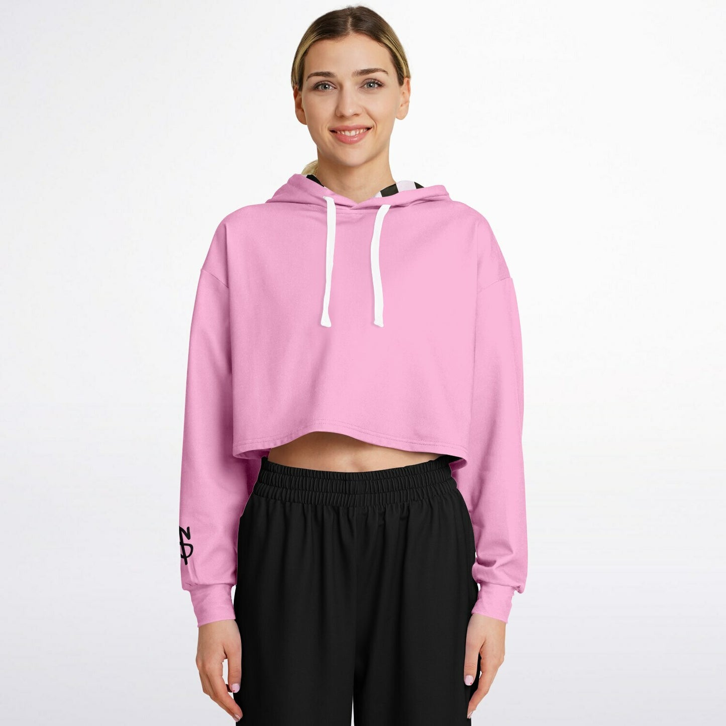 pink moda mami graffiti dance hoodie (part of set)