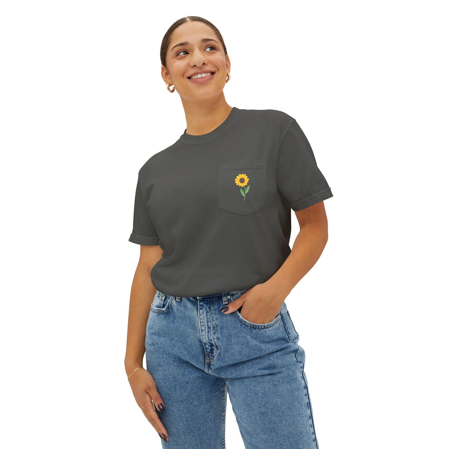 sunflower pocket tee