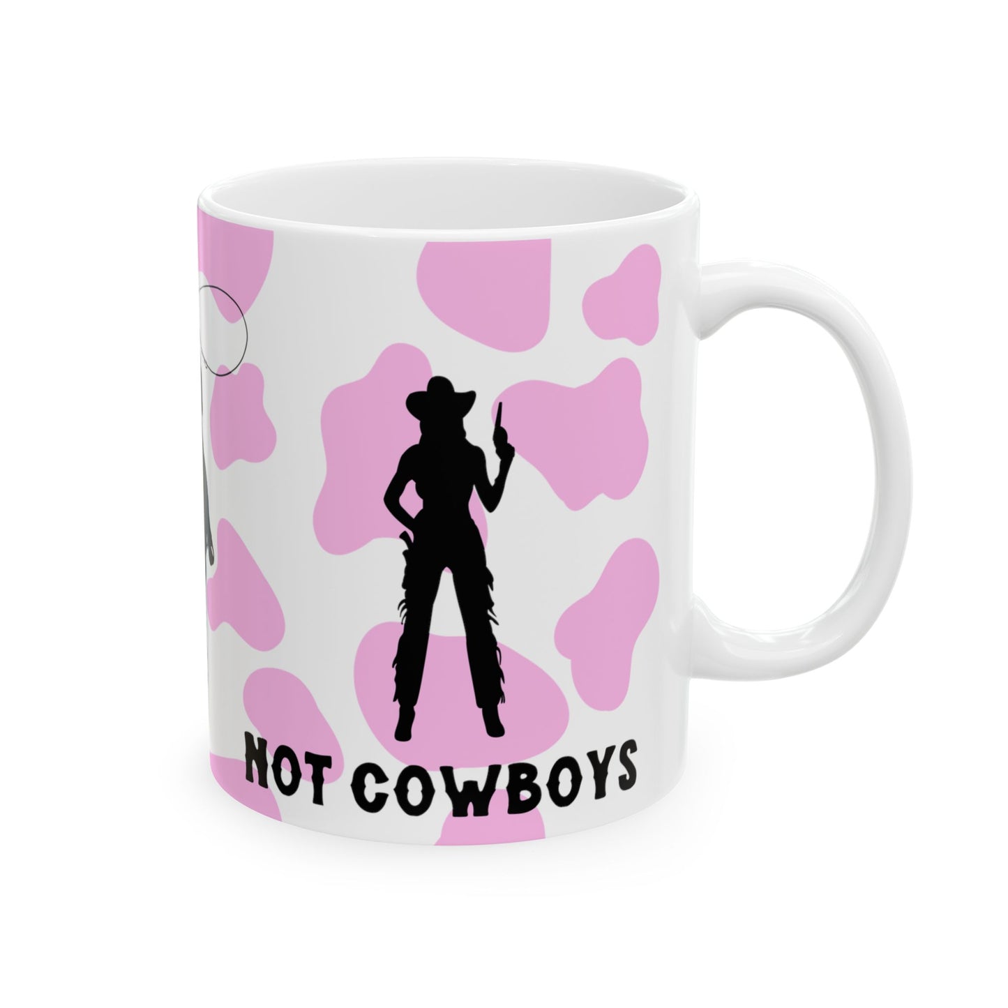 chase dreams, not cowboys mug (11oz)