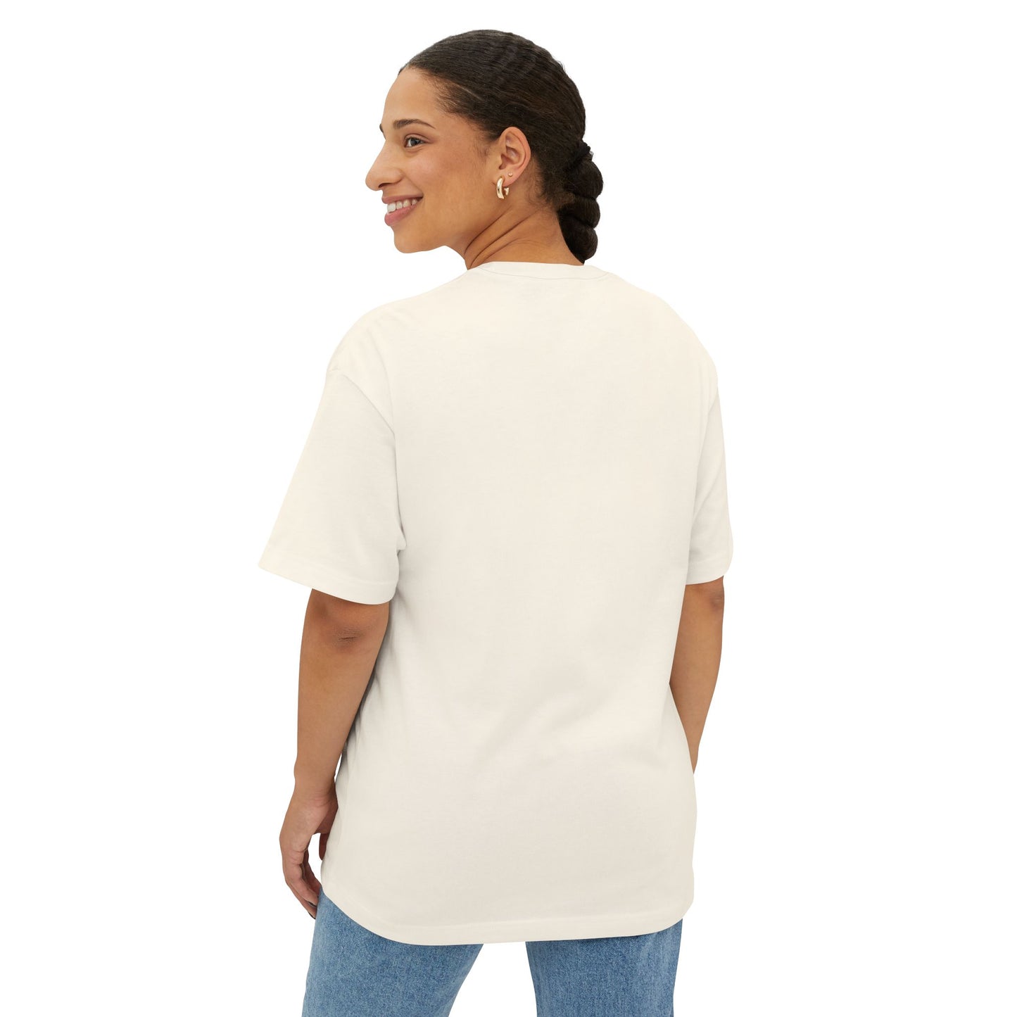 rooting for you oversized boxy tee